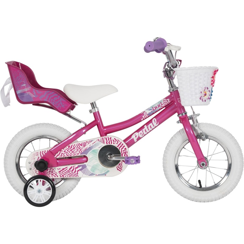 Pedal Bud 12'' Kids Bike Pink