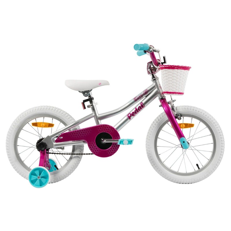 Pedal Buzz 16'' Steel Kids Bike Silver
