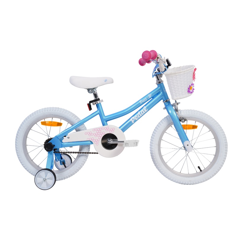 Pedal Buzz Steel Kids Bike Light Blue