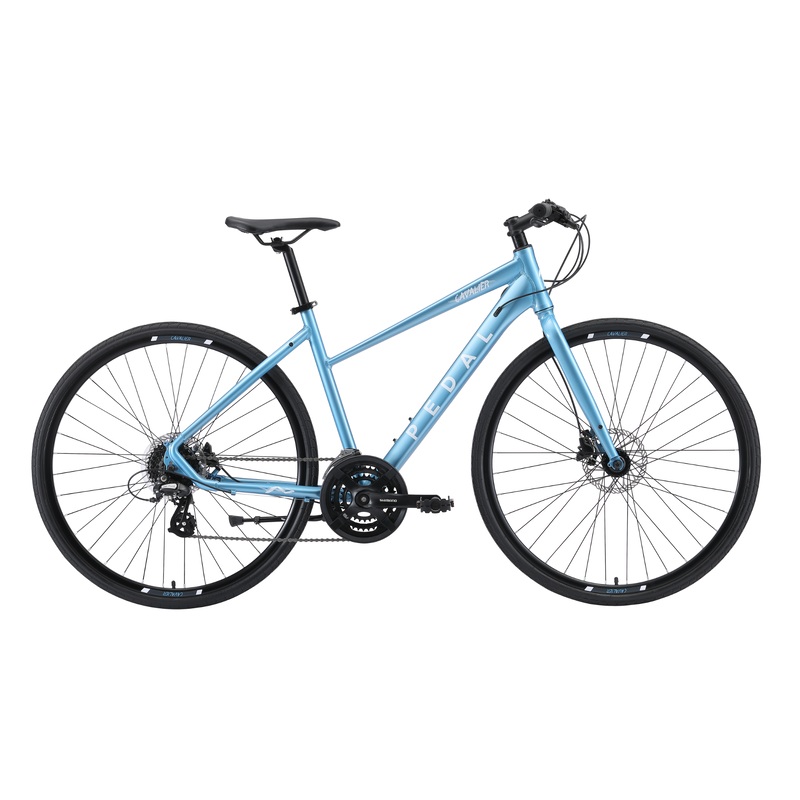 Pedal Cavalier 2 Trapeze HD Flat Bar Road Bike Blue