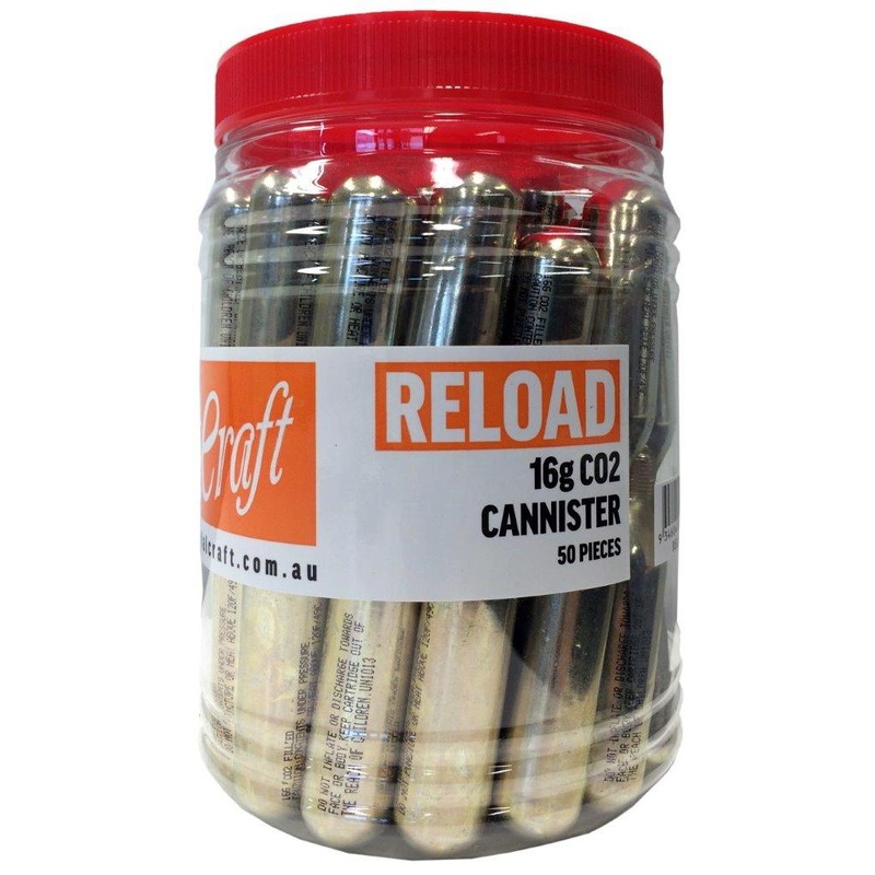 Pedal Craft 16g Threaded C02 Cartridge