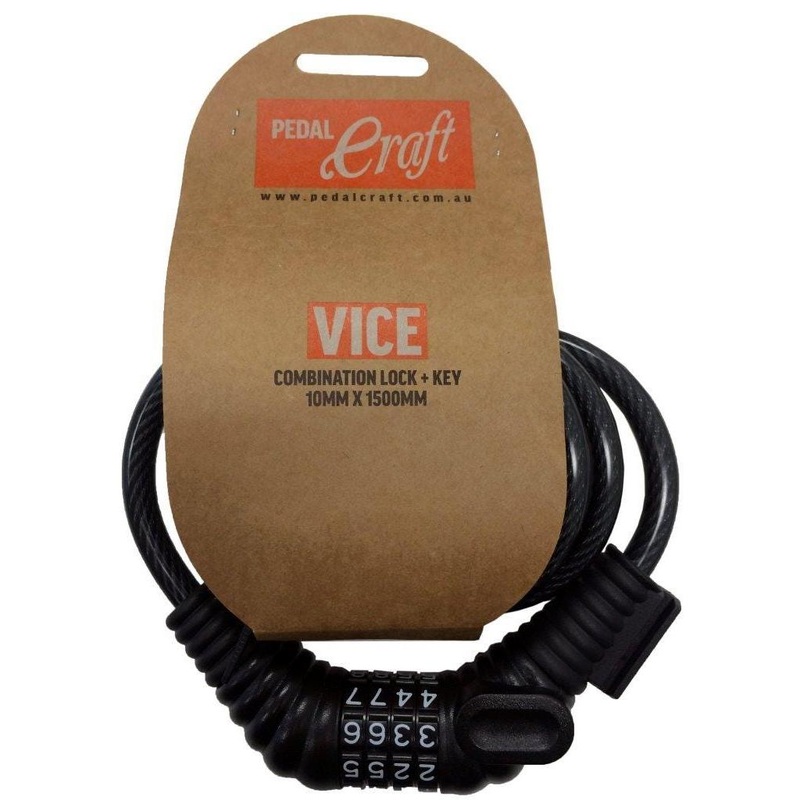 Pedal Craft Vice Key/Combo Lock ( 10mm x 15cm)