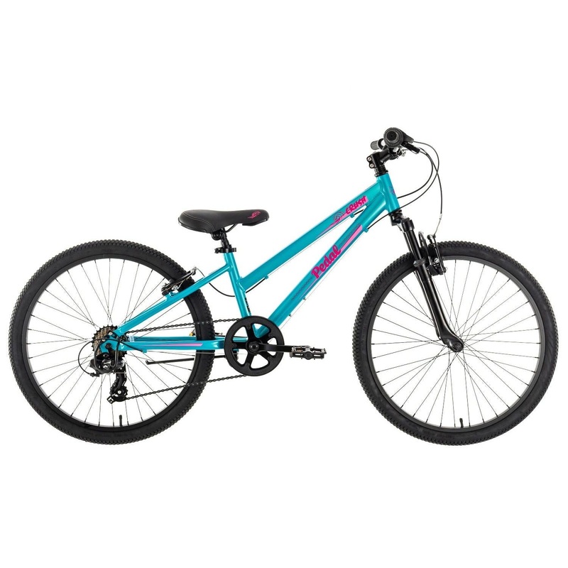 Pedal Crush Kids Bike Turquoise/Pink