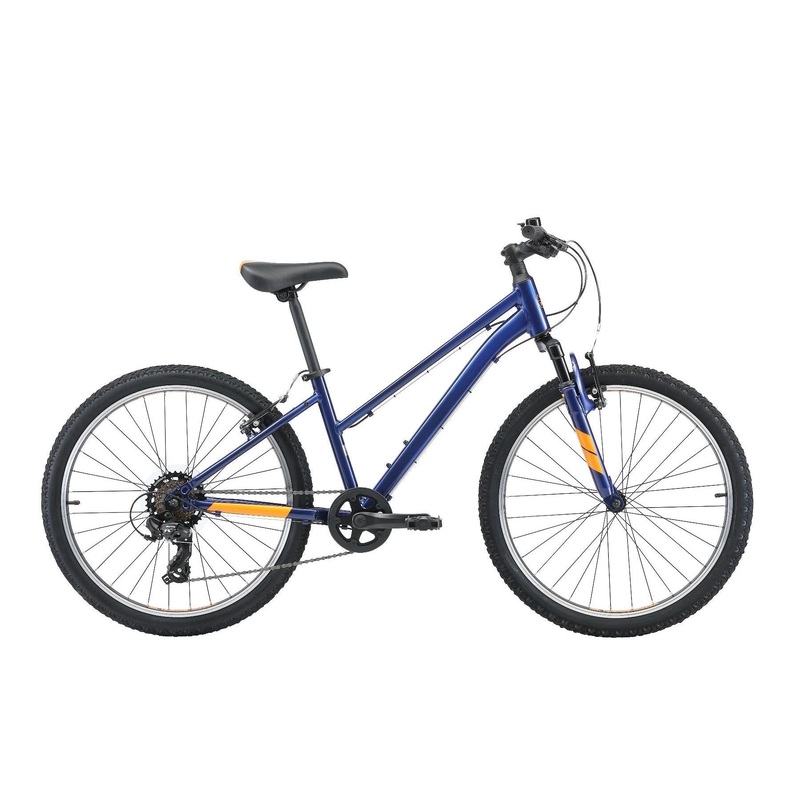 Pedal Factor Kids Bike Blue/Orange 13.5in
