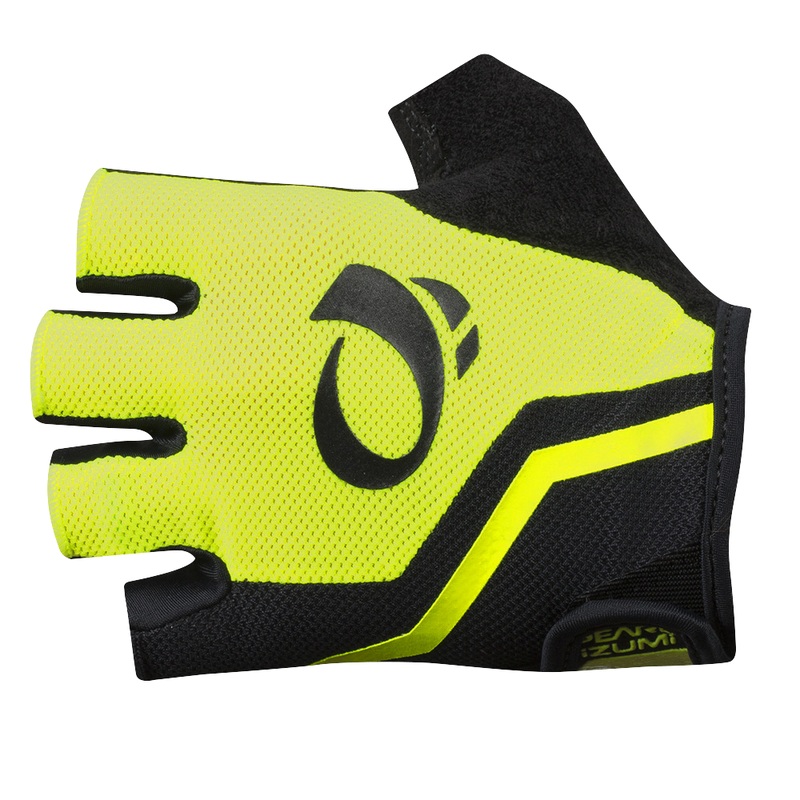 Pearl Izumi Select Short Finger Gloves Screaming Yellow/Black