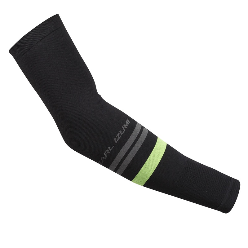 Pearl Izumi Select Thermal Arm Warmers Black/Screaming Green
