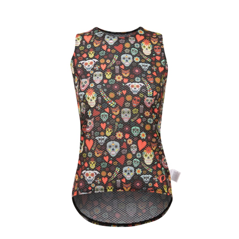 Pearl Izumi Transfer Mesh Sleeveless Women's Baselayer Skulls