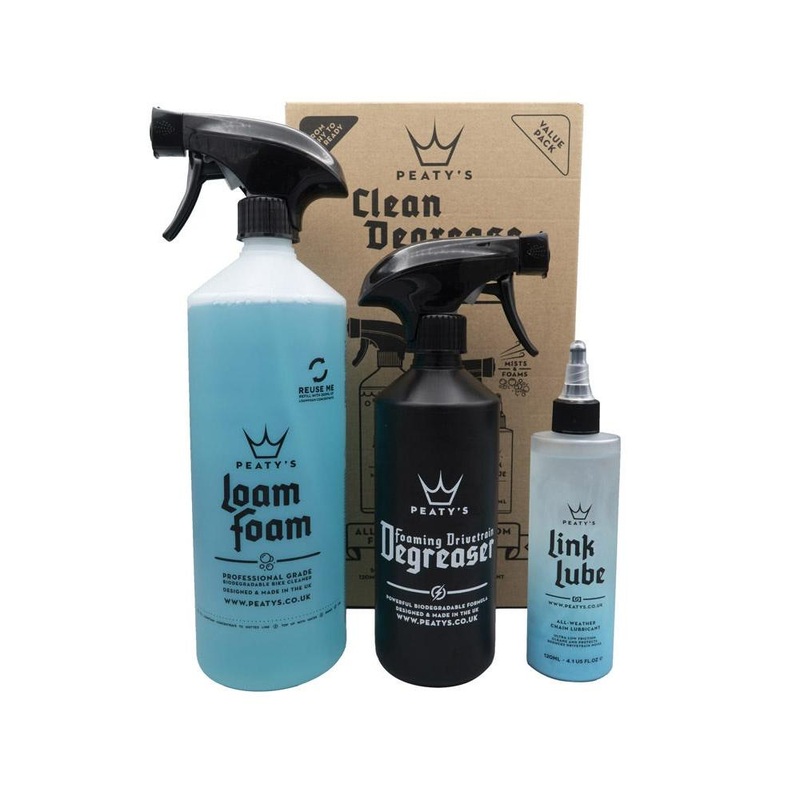 Peaty's Clean Degrease & Lube Gift Pack