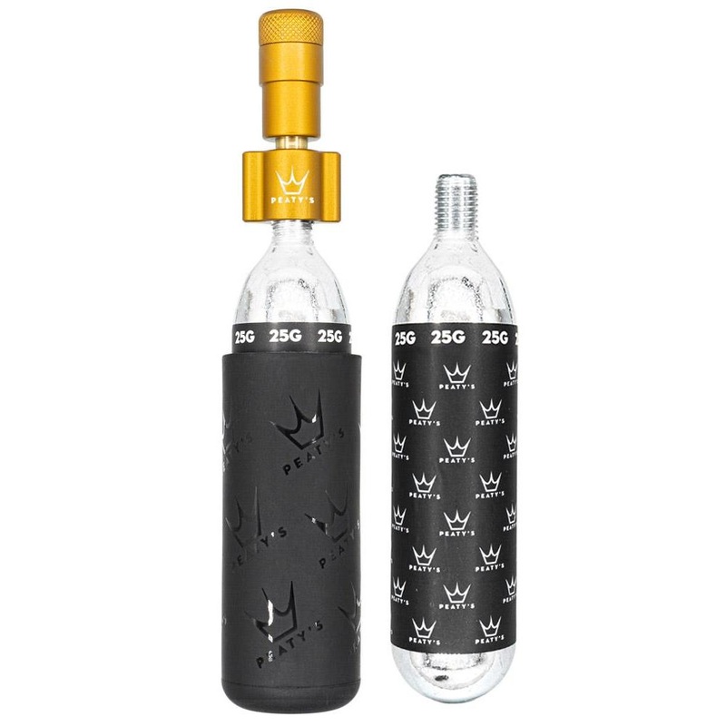Peaty's Holeshot CO2 Inflator Kit MTB 25g Bourbon