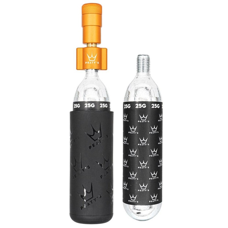 Peaty's Holeshot CO2 Inflator Kit MTB 25g Mango