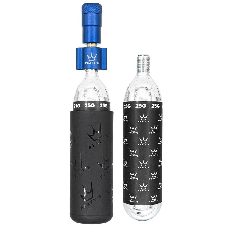 Peaty's Holeshot CO2 Inflator Kit MTB 25g Navy