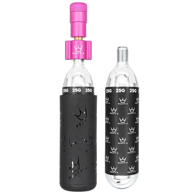 Peaty's Holeshot CO2 Inflator Kit MTB 25g Punch