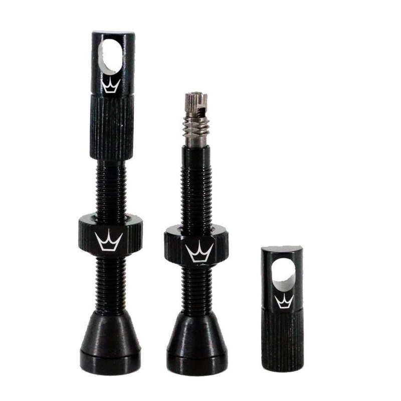 Peaty's Tubeles Valves 42mm Black