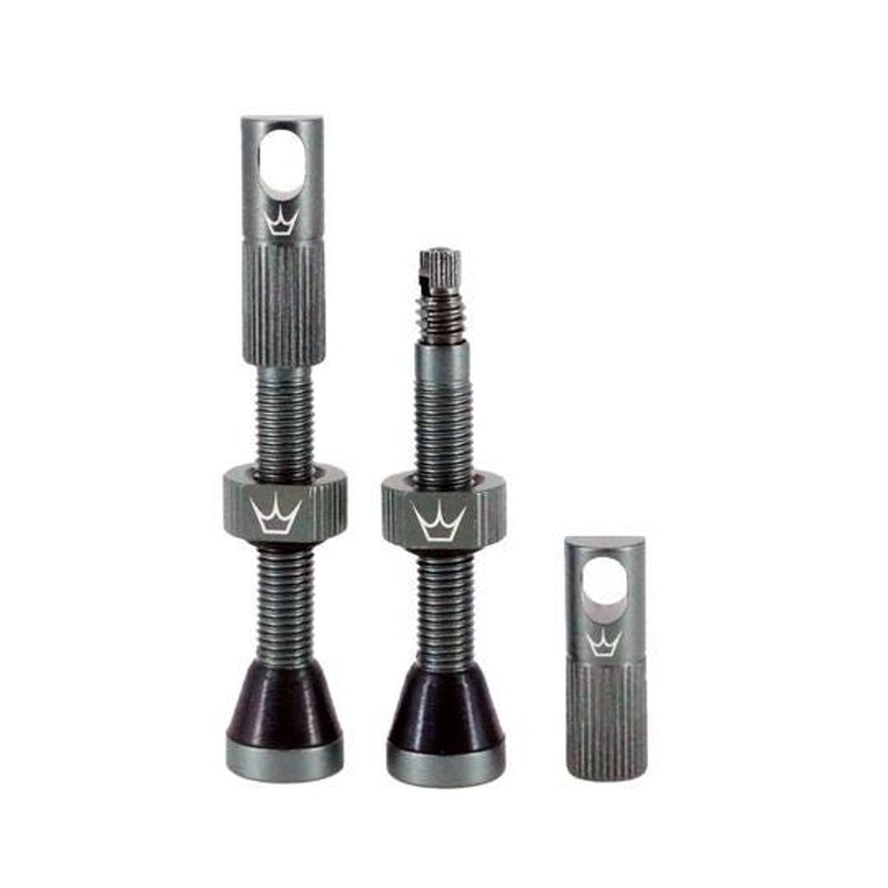 Peaty's Tubeless Valves 60mm Matte Slate