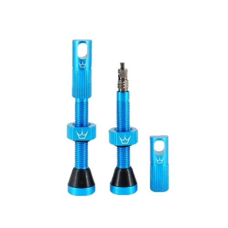 Peaty's Tubeless Valves 60mm Matte Turquoise