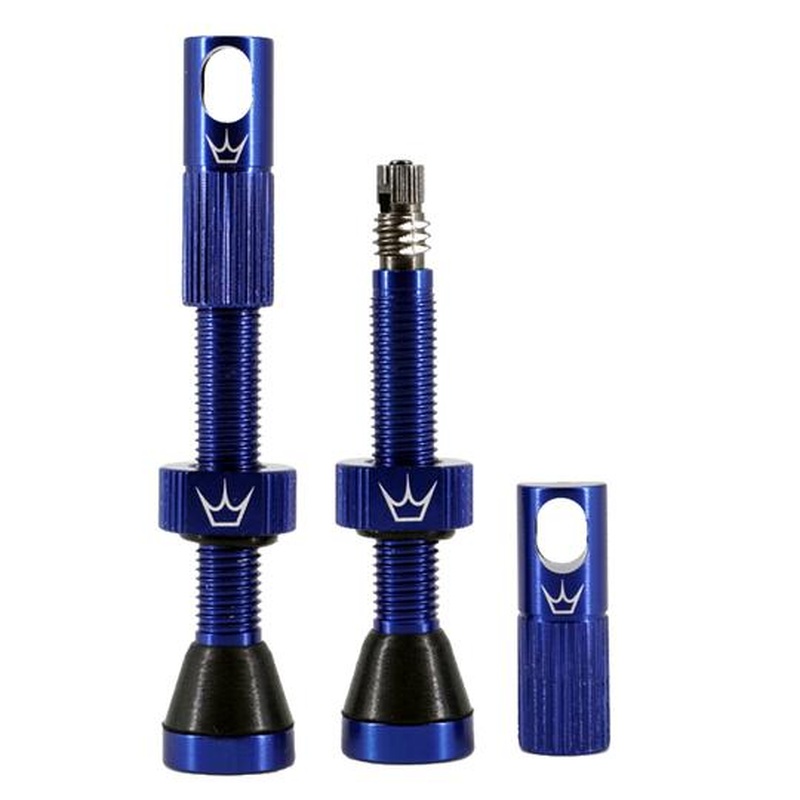 Peaty's Tubeless Valves 60mm Navy