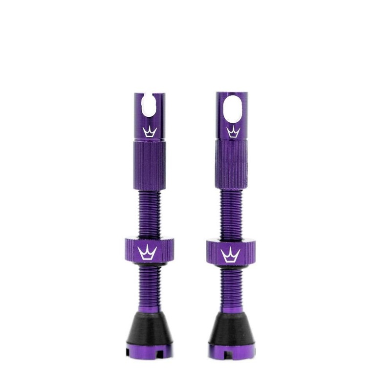 Peaty's x Chris King MK 2 Tubeless Valves Violet 42mm