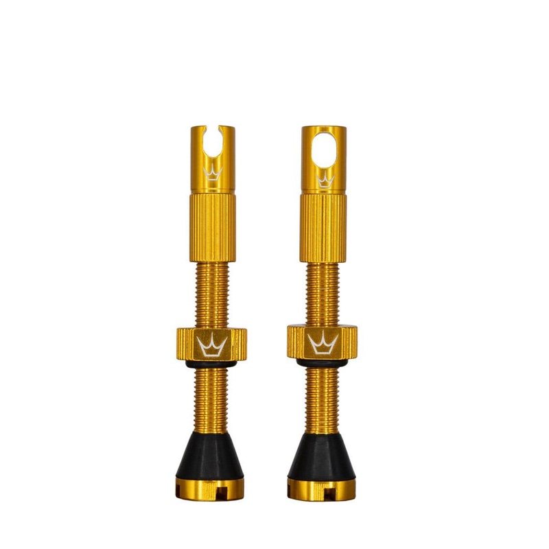 Peaty's x Chris King MK2 Tubeless Valves Gold 42mm