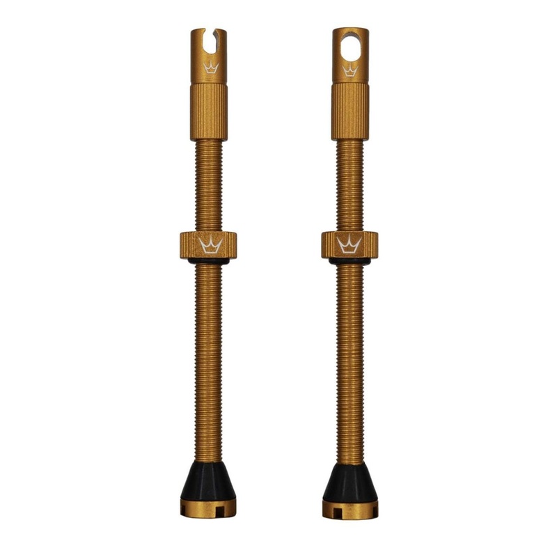 Peaty's x Chris King MK2 Tubeless Valves Mango 80mm