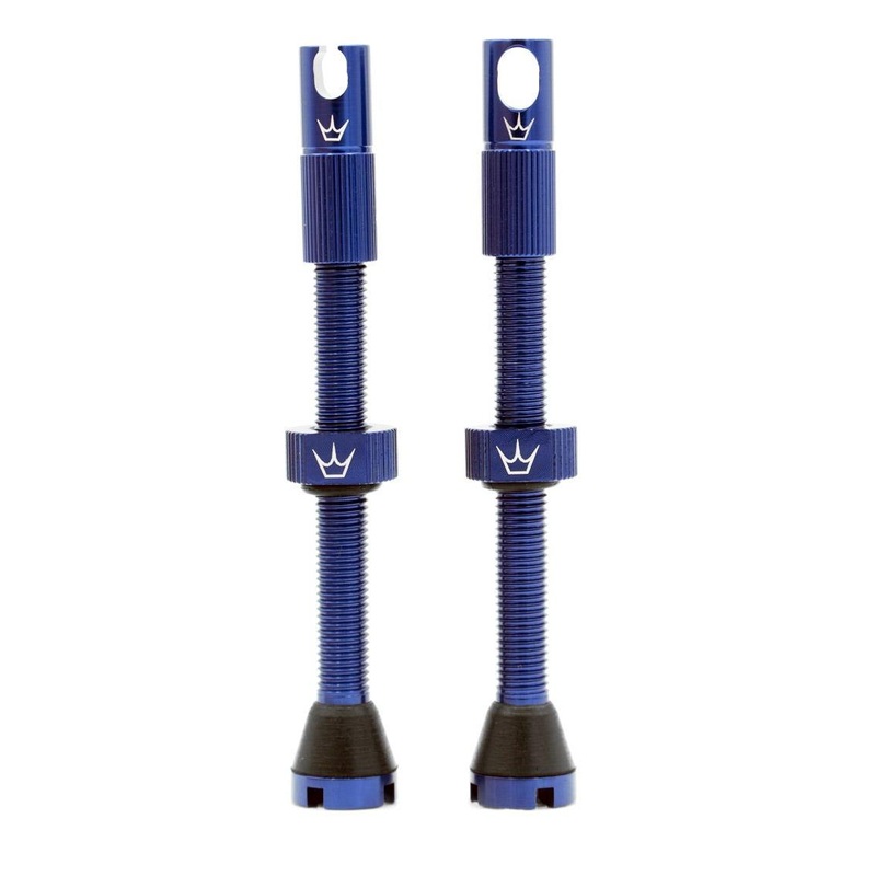 Peaty's x Chris King MK2 Tubeless Valves Navy 60mm