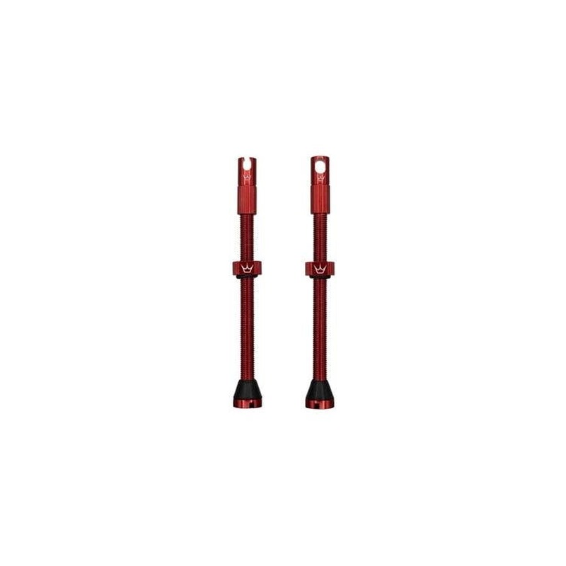 Peaty's x Chris King MK2 Tubeless Valves Red 80mm