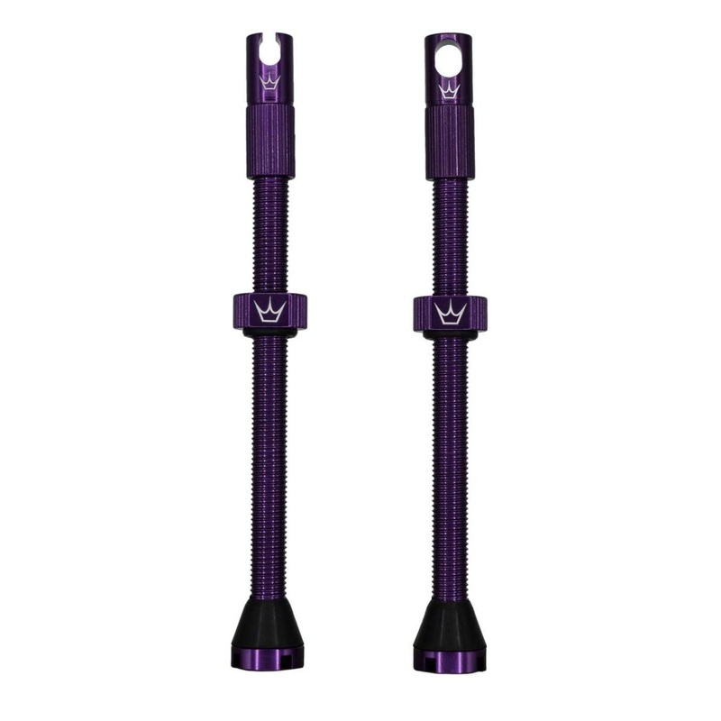 Peaty's x Chris King MK2 Tubeless Valves Violet 80mm