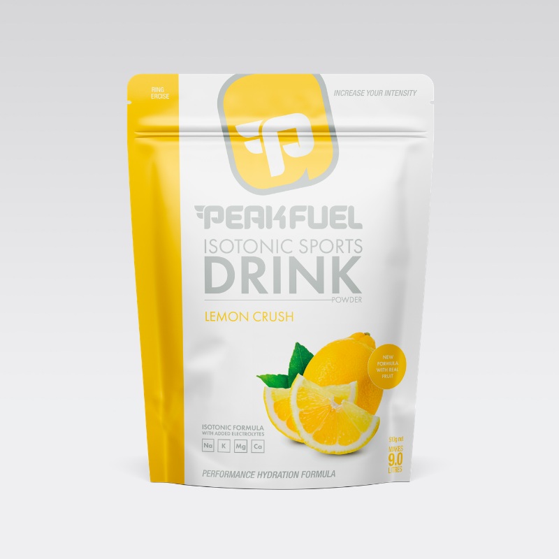 PeakFuel Lemon Crush Isotonic Sports Drink 510g