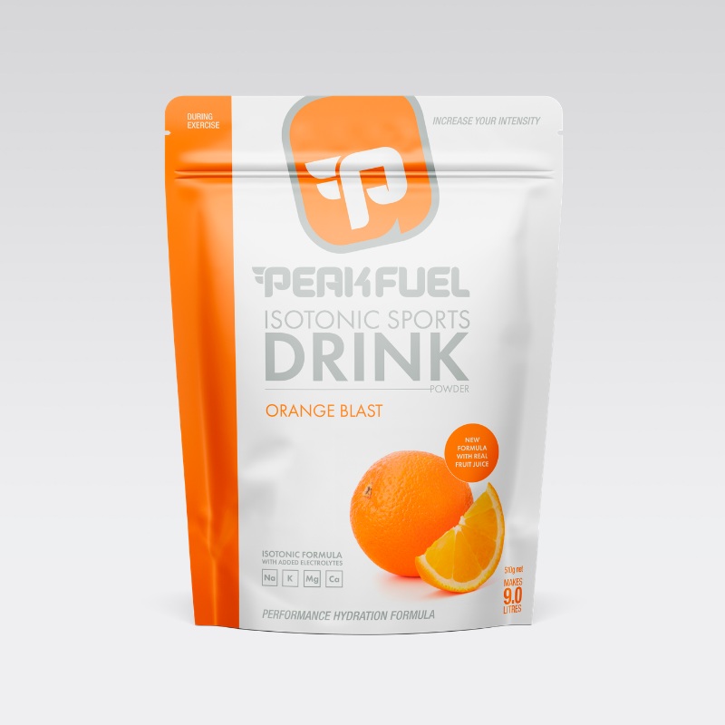 PeakFuel Orange Blast Isotonic Sports Drink 510g