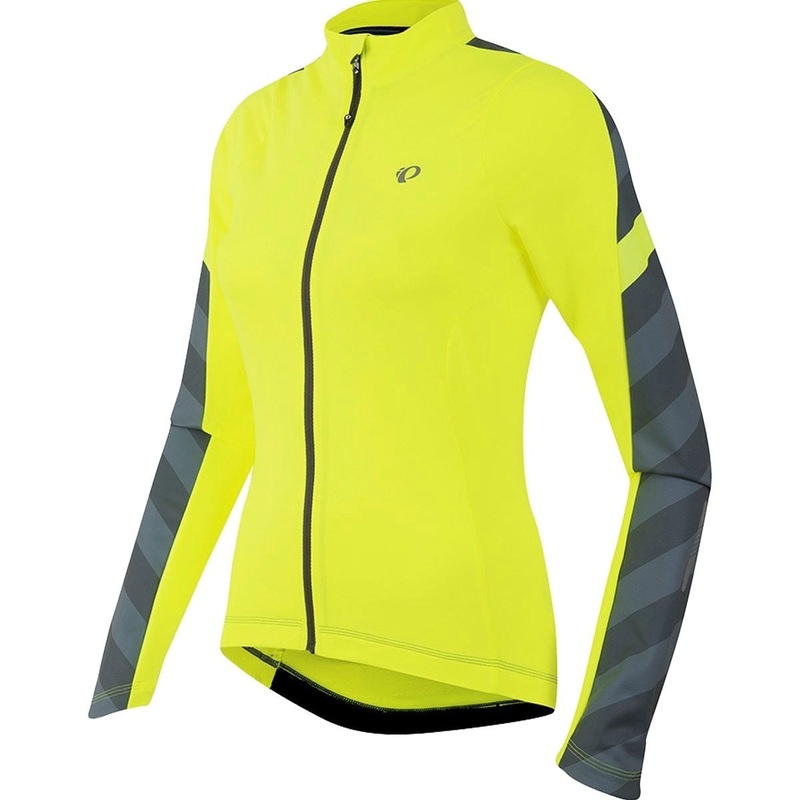 Pearl Izumi Elite Pursuit Thermal Womens Long Sleeve Jersey (Yellow)