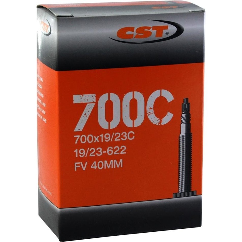 CST Standard Presta Valve Tube 700 x 19-23C Black
