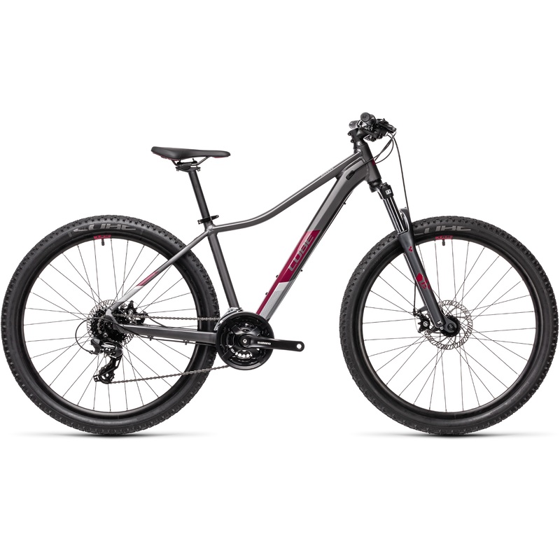 Cube Access WXS Women's Mountain Bike Grey/Berry