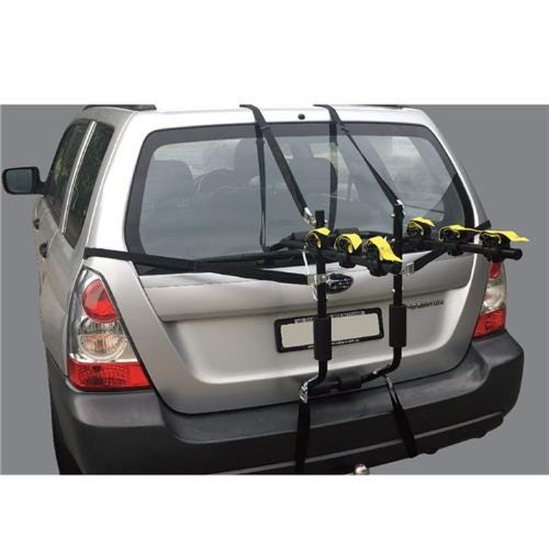 Pacific Narrow Boot Strap 3 Bike Car Rack