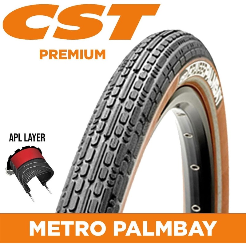 CST C1779 Metro Palmbay Tyre 700 x 40c Black/Brown