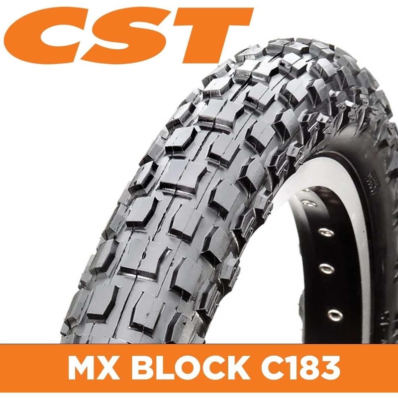 CST C183C Large Square Knobbly BMX Tyre 20 x 2.125''