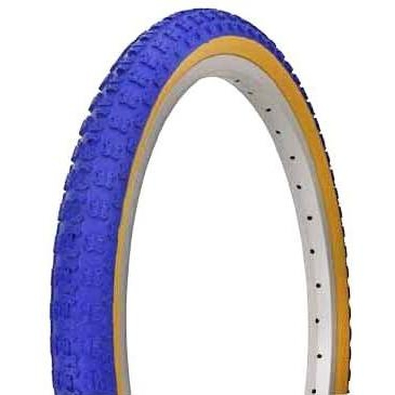 CST Comp 3 C714 BMX Tyre 20 x 2.125'' Blue/Skin Wall