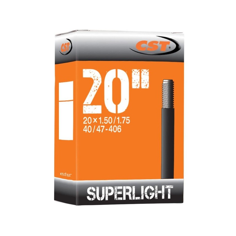 CST Schrader Valve Tube 20 x 1.5-1.75 34mm