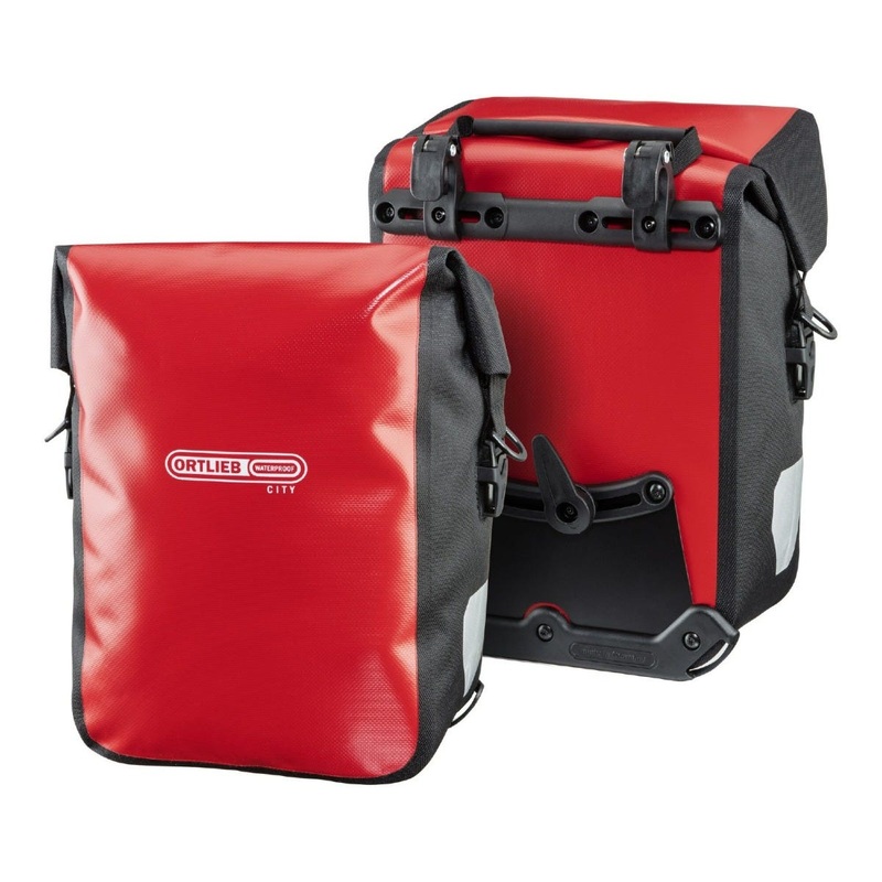 Ortlieb Sport-Roller City Pair Pannier Bags Red