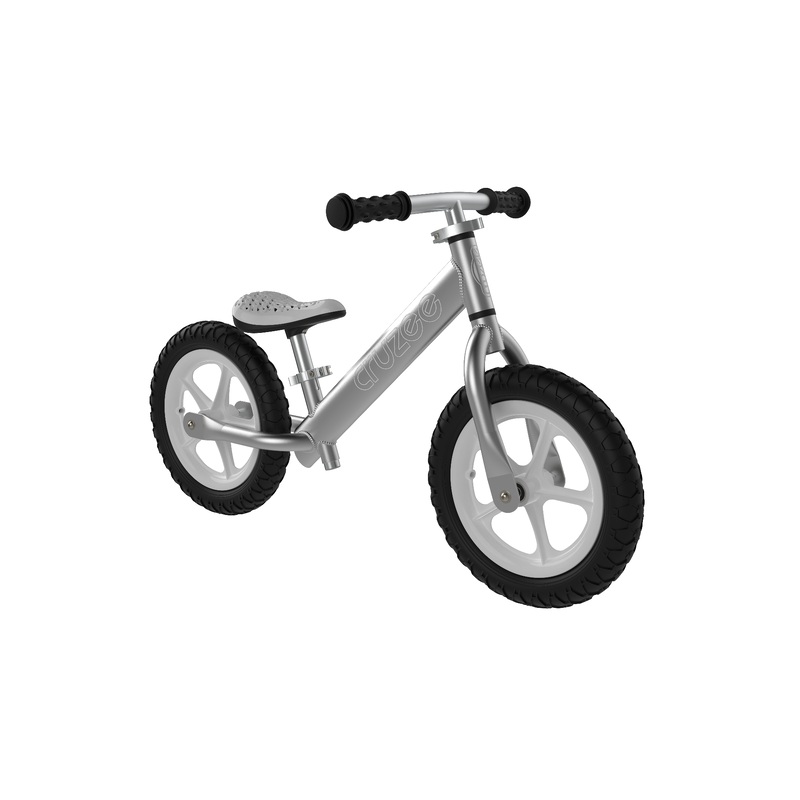 Cruzee 12'' Balance Bike Silver