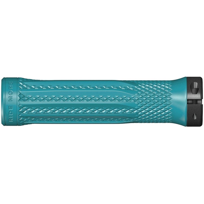 OneUp Components Lock-On Grips Turquoise