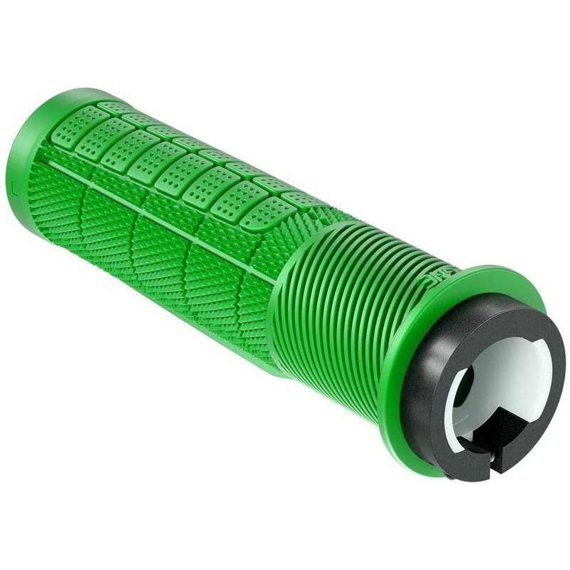 OneUp Components Thick Lock-On Grips Green
