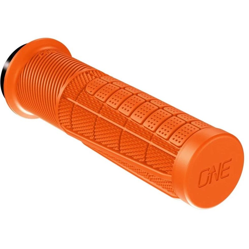 OneUp Components Thick Lock-On Grips Orange