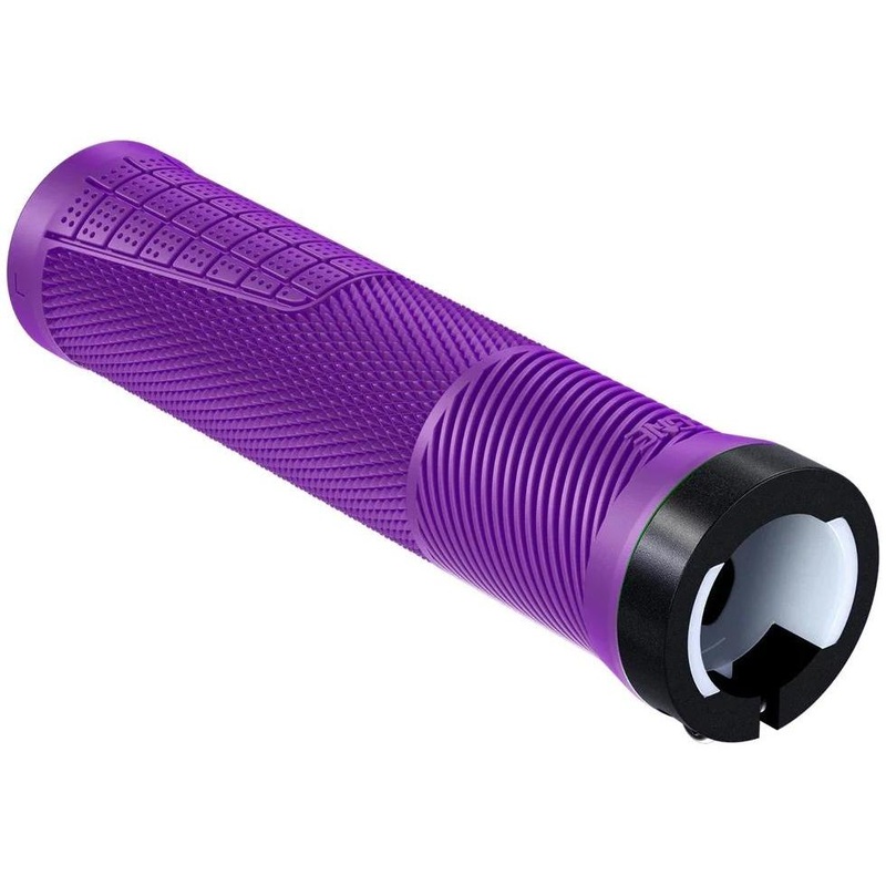 OneUp Components Thin Lock-On Grips Purple