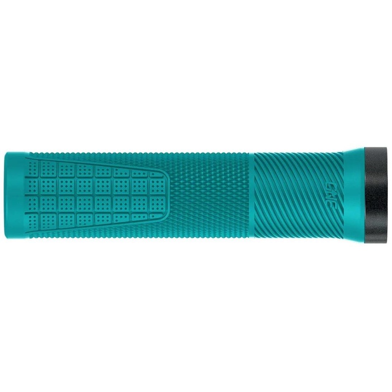 OneUp Components Thin Lock-On Grips Turquoise