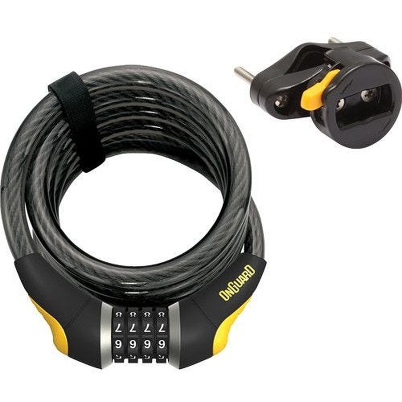 OnGuard Doberman Combination Cable Lock 185cm x 15mm