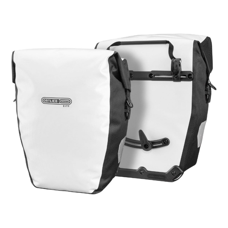 Ortlieb Back-Roller City Pair Pannier Bags White/Black