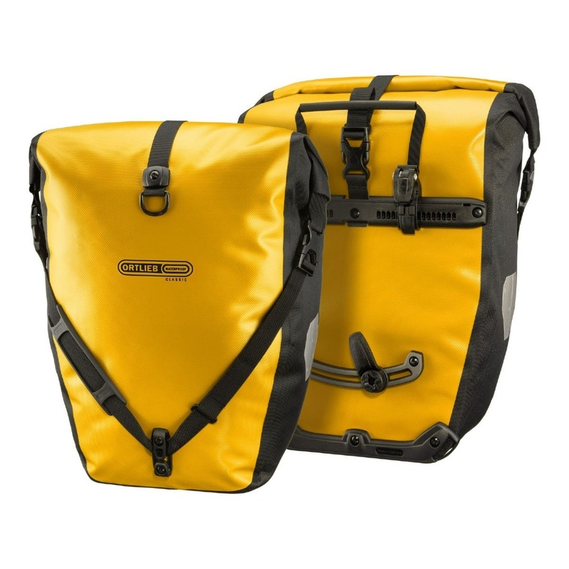 Ortlieb Back-Roller Classic Pair Pannier Bags Sun Yellow/Black