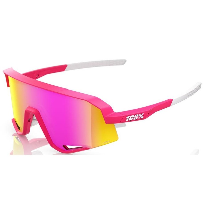 100% Slendale Sunglasses Pitaya - HiPER Vital Pink Mirror Lens