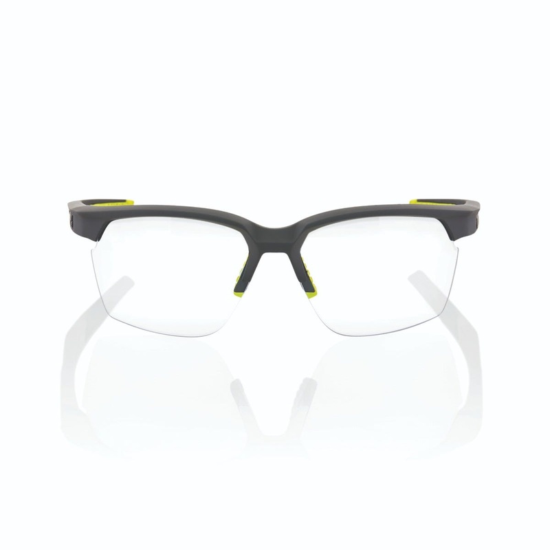100% Sportcoupe Soft Tact Cool Grey with Photochromic Lens