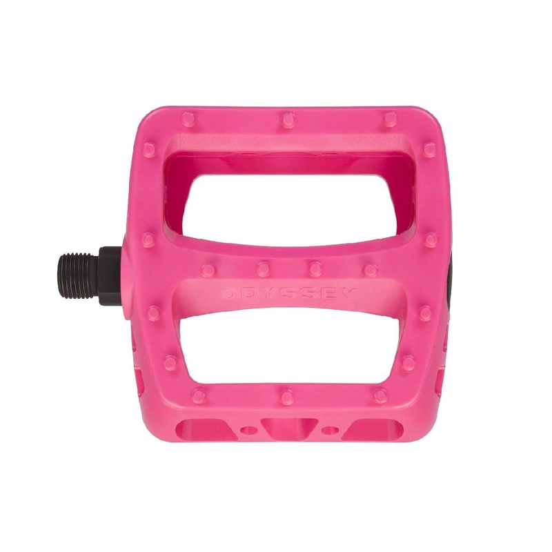 Odyssey Twisted BMX Pedals Hot Pink