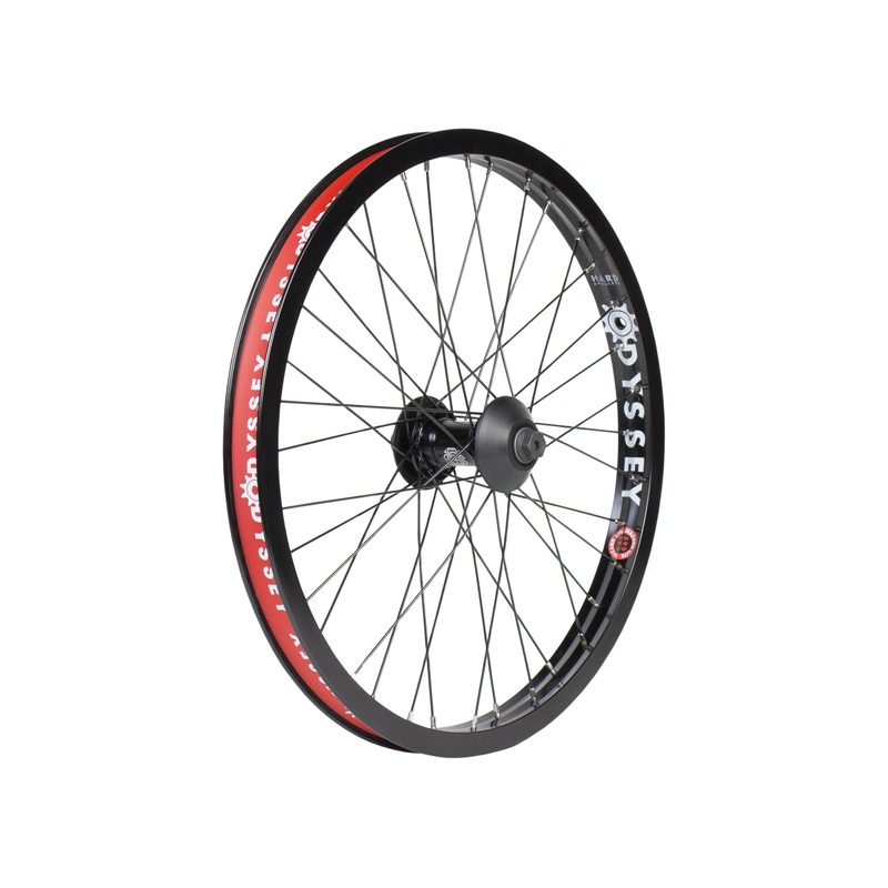 Odyssey Vandero Pro/ Hazard Lite BMX Complete Front Wheel Black